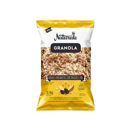 GRANOLA NATURALE 1KG PASSAS/MEL