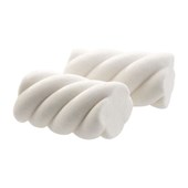 Marshmallow Torção Branco 250g- Fini