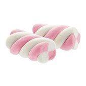 Marshmallow Torção Rosa 250g- Fini