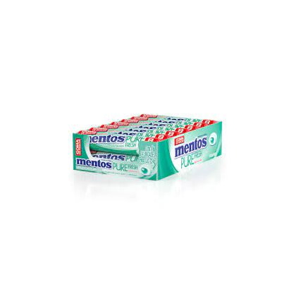 MENTOS PURE  FRESH GREEN C/14 - TUBO VRD *2075 *CP02