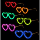 OCULOS CORACAO BASTAO NEON UND SORT MAKE MAIS