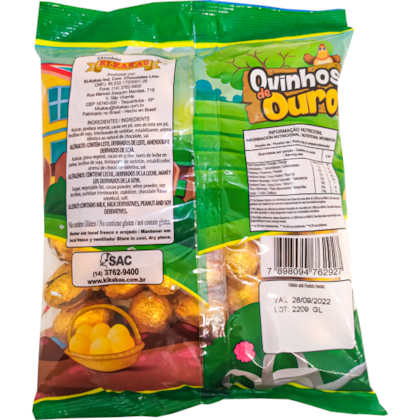 OVINHOS DE OURO KI KAKAU PC 340GR