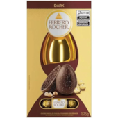 OVO PASCOA FERRERO ROCHER DARK EM CAIXA 137,5G