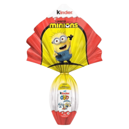 OVO PASCOA KINDER MINIONS 100GR - KINDER OVO