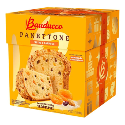 Panettone Bauducco Frutas e Damasco 500g