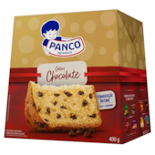 Panettone Gotas de Chocolate 400g - Panetone Panco