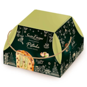 Panettone Recheado Pistache com Gotas Chocolate 800g - Santa Edwiges