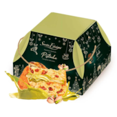 Panettone Recheado Pistache com Gotas Chocolate 800g - Santa Edwiges