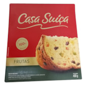 Panettone Tradicional com Frutas 400g - Casa Suiça