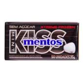 PASTILHA MENTOS KISS 35GR UND MENTA FORTE VAREJO *CP02