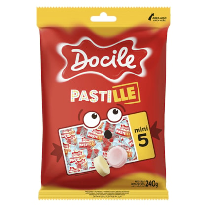 PASTILHA MINI DOCILE SORT 240G C/100 *CP01