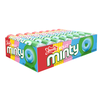 PASTILHA ROLLY MINTY FRUIT C/16 *CP01