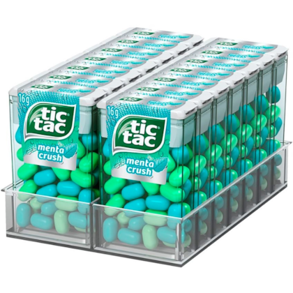 PASTILHA TIC TAC  C/14 MENTA CRUSH