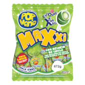 PIRULITO POP MANIA MAXXI MACA VRD C/24*VRD