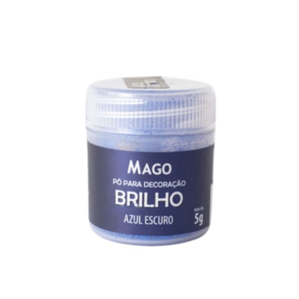 PO MAGO P/DECORACAO 5GR AZUL ESCURO