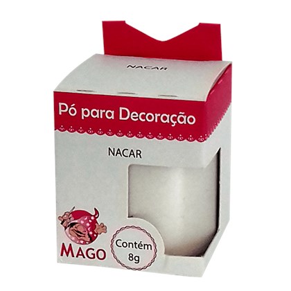 PO MAGO P/DECORACAO 8GR NACAR
