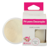 PO MAGO P/DECORACAO 8GR OURO ILUSAO *CP02