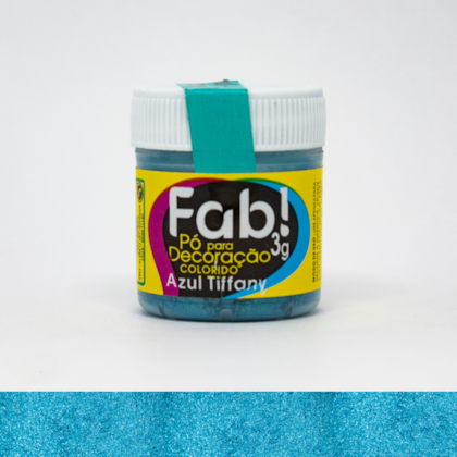 PO P/DECORACAO 3GR FAB AZUL TIFFANY *CP02