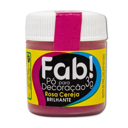 PO P/DECORACAO 3GR FAB ROSA CEREJA *CP02