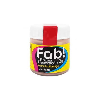 PO P/DECORACAO 3GR FAB VERM MORANGO *CP02