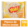 POPCORN MICRO NATURAL YOKI 100G