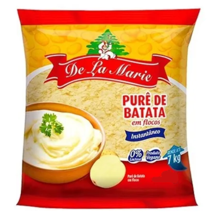 PURE DE BATATA FLOCOS 500GR - LA MARIE