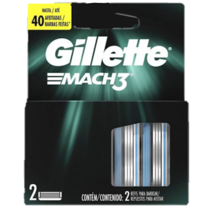 REFIL MACH.3 GILLETE C/2 ALTENTICO *CP02