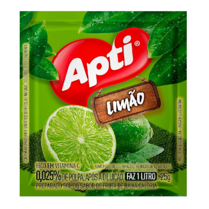 REFRESCO EM PO APTI 20GR - LIMAO *CP02