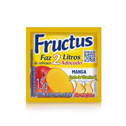 REFRESCO EM PO FRUCTUS 15GR MANGA *CP02