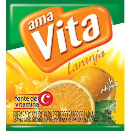 REFRESCO EM PO VITA 35GR - LARANJA *CP02