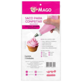 SACO P/ CONFEITAR DESC ARTÁVEL PEQUENO C/5 MAGO