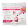 SACO P/ CONFEITAR DESC MEDIO C/5 MAGO *CP02