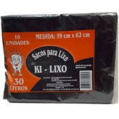 SACO P/LIXO 30LTS C/10 KI-LIXO 59X62 *CP03