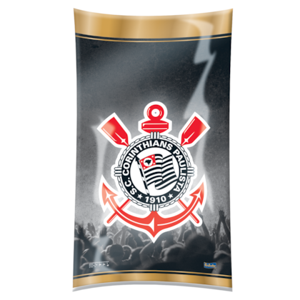 SACOLA PLAST CORINTHIANS C/8 FESTCOLOR *CP02