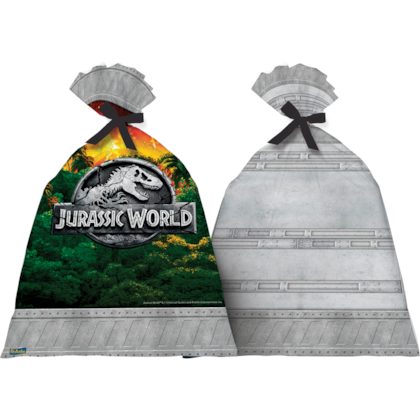 SACOLA PLAST JURASSIC WORLD FESTCOLOR C/8