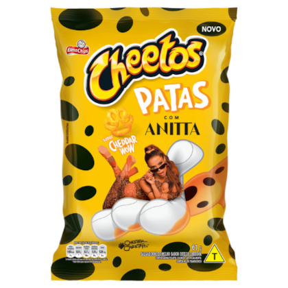 SALG CHEETOS PATAS 61G - CHEDDAR *CP01