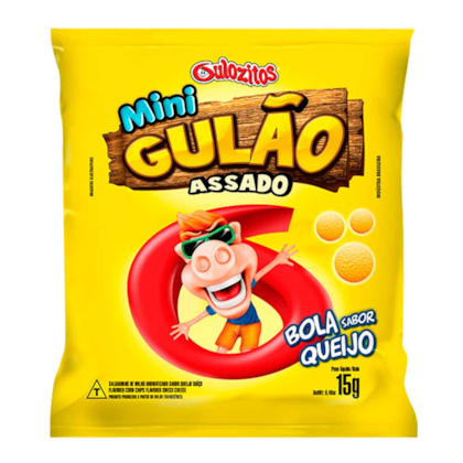 SALG GULOZITOS BOLA QUEIJO 15GR UND