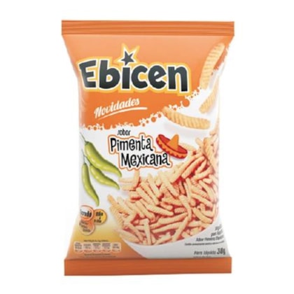 Salgadinho de Pimenta Mexicana 30gr - EBICEM