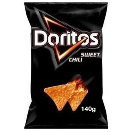 Salgadinho DORITOS Sweet Chili 45gr - Elma ChipsSalgadinho DORITOS Sweet Chili 140gr - Elma Chips