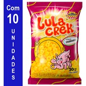 Salgadinho Lula Crek com 10 unidades de 30gr - CHURRASCO
