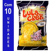 Salgadinho Lula Crek com 10 unidades de 30gr - PIZZA