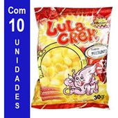 Salgadinho Lula Crek com 10 unidades de 30gr - PRESUNTO
