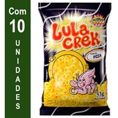 Salgadinho Lula Crek com 10x53gr - PIZZA