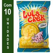 Salgadinho Lula Crek com 10x53gr - REQUEIJÃO