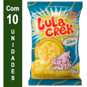 Salgadinho Lula Crek com 10x53gr - REQUEIJÃO