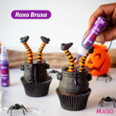 Sangue Artificial Alimentício Roxo Bruxa 20ml Mago