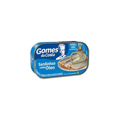 SARDINHA EM OLEO GOMES DA COSTA 125GR *CP02