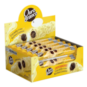 Stick Wafer Recheado Ouro Branco display com 15 unidades de 25g