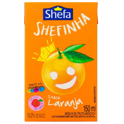 SUCO SHEFA 150ML - LARANJA