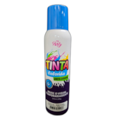 TINTA SPRAY PARA CABELO AZUL NEON 150ML MY PARTY